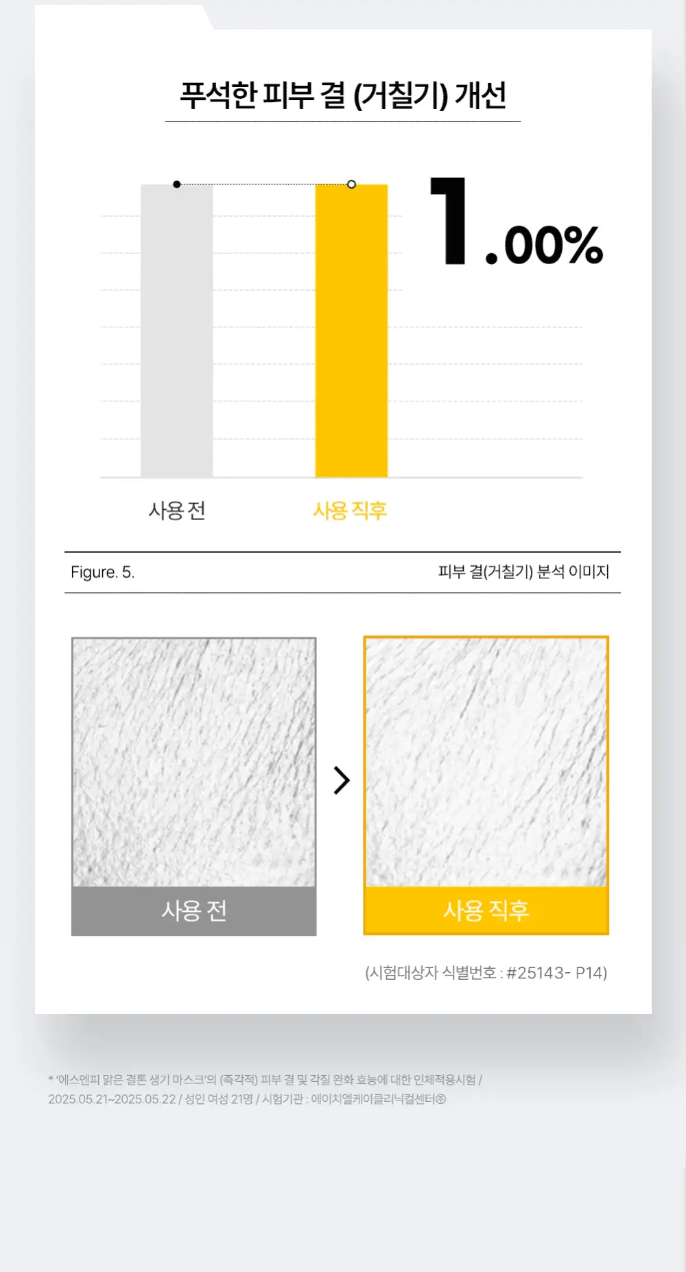 [10초보들결팩/각질케어] SNP 맑은 결톤 생기 마스크 100ml 상세페이지 18